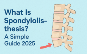 Read more about the article What Is Spondylolisthesis? Symptoms, Causes, and Treatment Options for Spinal Slippage 2025