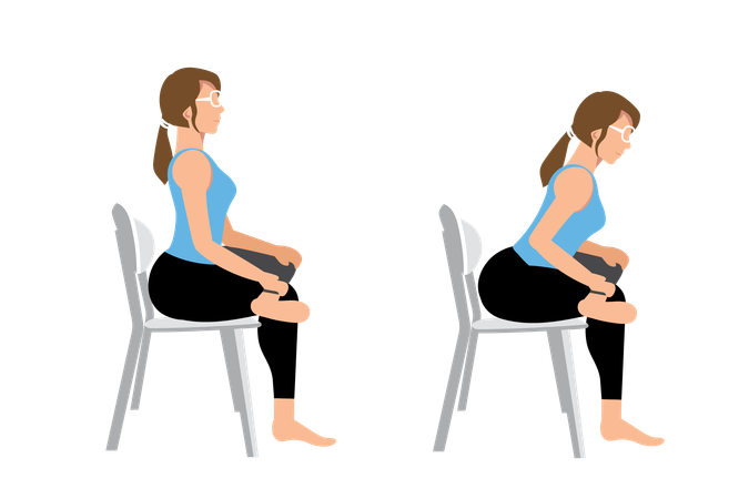 Sciatica Exercises: Seated Piriformis Stretch