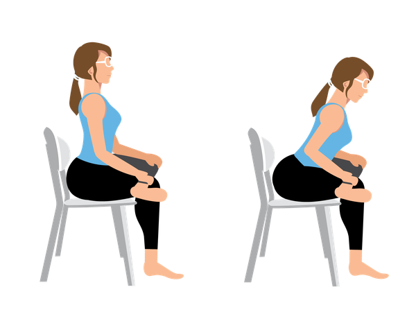 Sciatica Exercises: Seated Piriformis Stretch