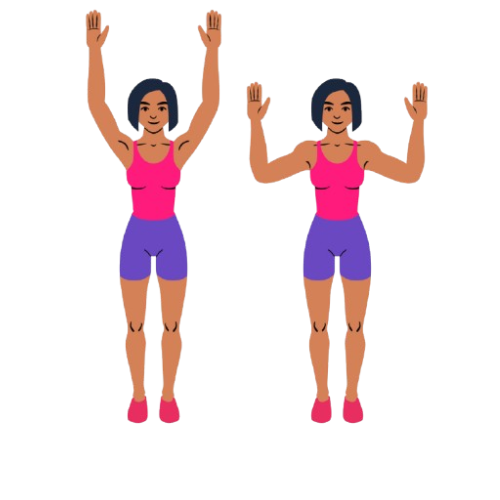 Best Exercises for Osteoporosis: Wall Angels