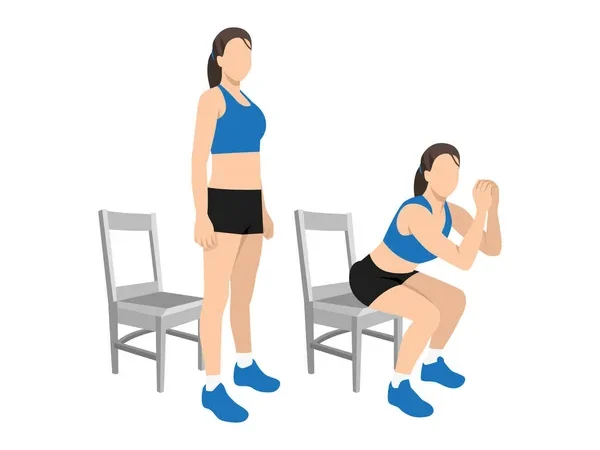 Best Exercises for Osteoporosis: Chair Squats