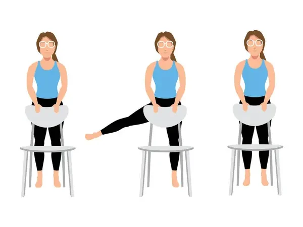 Exercises for Hip Bursitis: Standing Hip Abduction