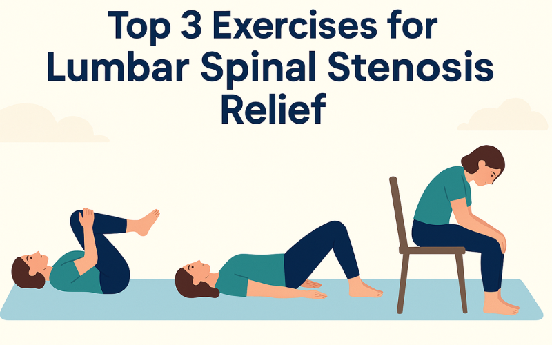 Read more about the article Top 3 Exercises for Lumbar Spinal Stenosis Relief – Physical Therapist Recommended
