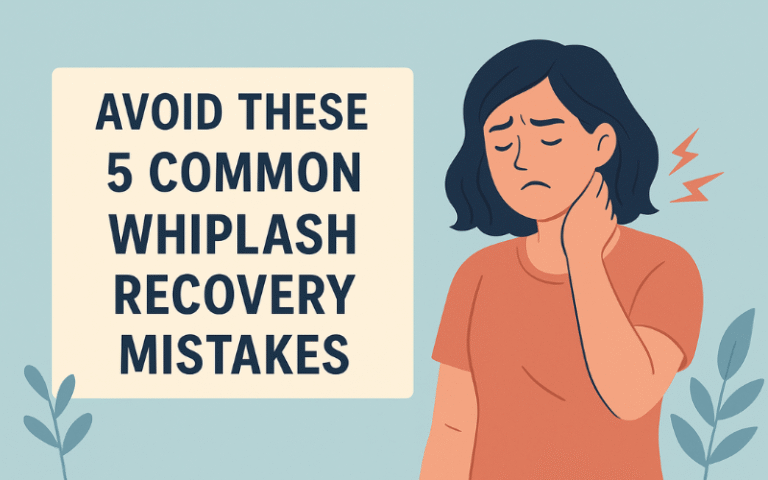 Whiplash Recovery Mistakes