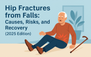 Read more about the article Hip Fractures from Falls: Causes, Risks, and Recovery (2025 Edition)