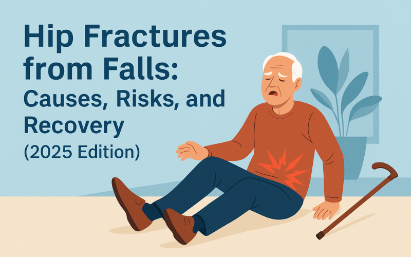 Read more about the article Hip Fractures from Falls: Causes, Risks, and Recovery (2025 Edition)