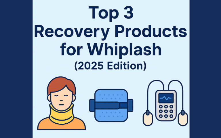 Top 3 Recovery Products for Whiplash