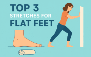 Read more about the article Top 3 Stretches for Flat Feet (2025 Guide): Relieve Pain, Strengthen Arches, and Improve Foot Health Today